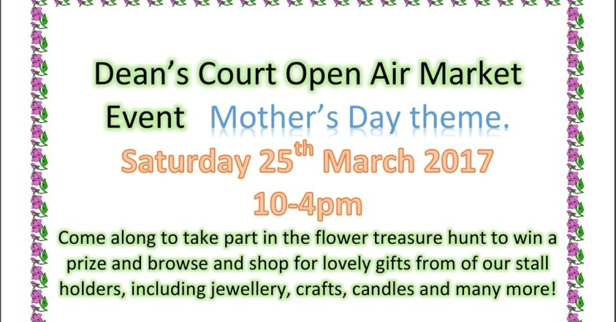Support Deans Court shops this Saturday