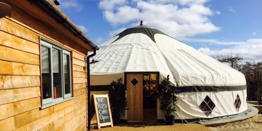 The Yurt Cafe at Nicholsons