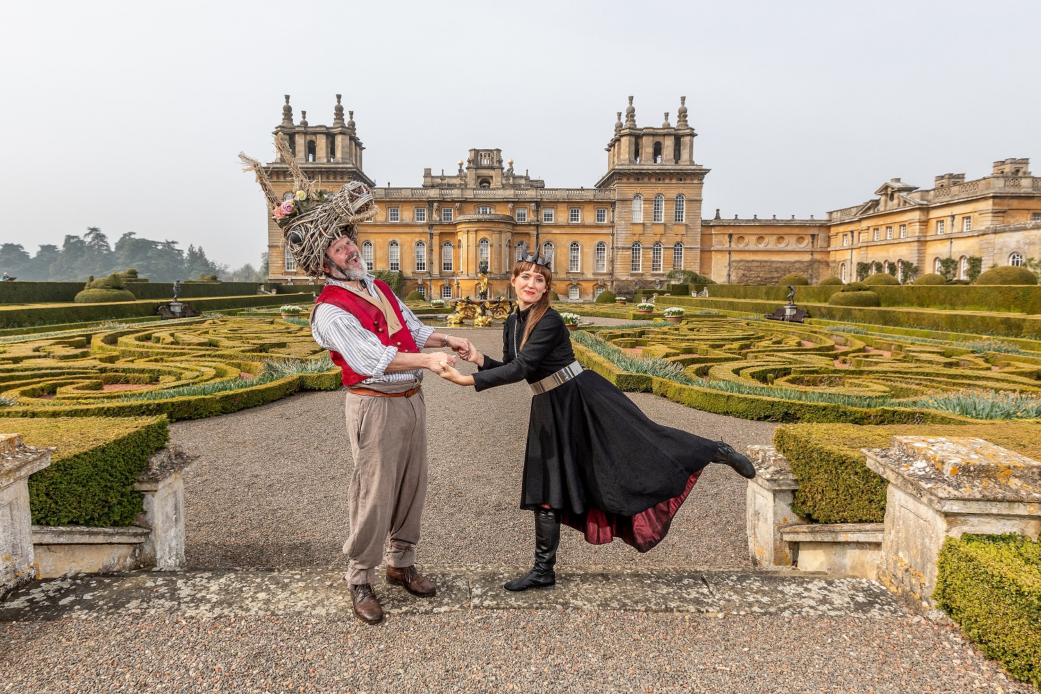Thursday 18th April 2019 
Picture Credit Charlotte Graham 

Picture Shows Paul Hawkyard (Macduff/Bottom) Leandra Ashton (Lady Macbeth) in Various Locations at Blenheim Palace 

CREATIVE TEAM ANNOUNCED FOR BLENHEIM PALACEÕS
2019 SUMMER OF SHAKESPEARE
TICKETS NOW ON SALE
Blenheim Palace: 8 July Ð 7 September
[25 February] SHAKESPEAREÕS ROSE THEATRE, EuropeÕs first ever pop-up Shakespearean Theatre, today announces the creative team for its Blenheim Palace nine-week season, following a hugely successful inaugural run at its original site in York in 2018.
The 13-sided Elizabethan-style playhouse - complete with an Elizabethan village - will be constructed over a three- week period in the glorious grounds of ÔBritainÕs Greatest PalaceÕ where, in its Oxfordshire home, it will run from 8 July until 7 September, performing four of ShakespeareÕs greatest plays. The York season will return on 25th June and run until 1st September.
The Blenheim Palace company will be reviving the productions of A Midsummer NightÕs Dream and Macbeth as experienced in York last year as well as creating exciting new productions of Romeo & Juliet and Richard III. In York, SHAKESPEAREÕS ROSE THEATRE will be performing Hamlet, Henry V, The Tempest and Twelfth Night.
The plays have been selected from across the genres, offering something for everyone, and will be performed in repertory by two companies of actors based at each location, with casting to be announced.
Damian Cruden returns to SHAKESPEAREÕS ROSE THEATRE, having directed Macbeth last year in York. This year he will serve as overall artistic director for both companies. Tom Wright will be Associate Director for Macbeth and A Midsummer NightÕs Dream, and Juliet Forster, who was the original director of A Midsummer NightÕs Dream last year, will turn her skills to directing Romeo & Juliet this year. Amy Yardley will be associate scenic designer for both Macbeth and A Midsummer NightÕs Dream, and scenic designer for Romeo & Juliet. Sarah Mercade will be costume designer for Macbeth, A Midsummer NightÕs Dream and Romeo & Juliet. Lucy Pitman-Wallace will direct Richard III, which will have scenic and costume design by Adam Nee.
   
Originator of the project and CEO of international theatre company, Lunchbox Theatrical Productions, James Cundall MBE, said ÒWe are thrilled that Damian Cruden is once again joining us at SHAKESPEAREÕS ROSE THEATRE, this time as overall artistic director. With him we are delighted to have found a first-class team of directors and designers for our eight productions. We are looking forward to seeing their interpretations of these great plays.Ó
Dominic Hare, Chief Executive of Blenheim Palace, said ÒWhen I visited SHAKESPEAREÕS ROSE THEATRE in York last summer I was absolutely blown away, not only by the quality of the whole event, even down to the vintage carts and wagons, but by the extraordinary experience of seeing Shakespeare performed in such an intimate setting. It created the most astonishing connection between audience and actors, and produced some truly spine-tingling moments.
ÒI immediately thought it would be the ideal summer event for Blenheim Palace and I am immensely excited at the prospect of bringing these outstanding Shakespeare productions, as well as the Elizabethan experience, to such a stunning setting. We believe that SHAKESPEAREÕS ROSE THEATRE will bring many more visitors to the area for everyoneÕs benefit as well as being a marvellous cultural experience for local people.Ó
The Blenheim Palace season will be co-presented by Raymond Gubbay Ltd, who have a wealth of experience promoting events and concerts worldwide, including the popular ÔChristmas at Blenheim PalaceÕ illuminated trail and Cinderella experience.
Anthony Findlay, Chief Executive of Raymond Gubbay Ltd, said ÒWe have had the pleasure of working closely with Blenheim Palace for the past three years and have also enjoyed successful partnerships with Lunchbox Theatrical Productions on their touring shows. ItÕs hugely exciting that all three companies have now joined forces to bring this fabulous Shakespearean experience to the beautiful grounds of Blenheim Palace and the audiences of Oxfordshire and beyond.Ó
SHAKESPEAREÕS ROSE THEATRE and ShakespeareÕs Village are produced by Yorkshire-based Lunchbox Theatrical Productions. The Blenheim Palace season is presented in association with Raymond Gubbay Ltd and Blenheim Palace.
@ShakespearesRT
To book tickets at Blenheim Palace please visit : www.blenheimpalace.com/shakespearesRT
Blenheim Palace Listing Information
SHAKESPEAREÕS ROSE THEATRE Ð BLENHEIM PALACE
Blenheim Palace, Woodstock, Oxfordshire, OX20 1UL
Monday 8 July Ð Saturday 7 September 2019.
Macbeth, A Midsummer NightÕs Dream, Richard III, Romeo & Juliet
For full performance schedule please visit www.blenheimpalace.com/shakespearesRT Blenheim Palace Booking Information
Book online www.blenheimpalace.com/shakespearesRT
By phone 0115 9129107
Calls cost up to 13p per minute plus your phone companyÕs access charge.
In Person SHAKESPEAREÕS ROSE THEATRE, Blenheim Palace, Woodstock, Oxfordshire, OX20 1UL from 10am, Mon 8th July 2019
       
Tickets
All seats in SHAKESPEAREÕS ROSE THEATRE are the same Ð comfortably cushioned and backed, with plenty of leg room. Groundling tickets in the courtyard are open-air, all other seats are under cover. Visit blenheimpalace.com/shakespearesRT for seating plan and further details.
Premium £70.00
A Reserve £55.00
B Reserve £45.00
C Reserve £35.00
D Reserve £25.00 (restricted view) Groundlings £15.00
Wheelchairs - Courtyard £15.00, Premium £70.00. Each wheelchair space includes carer seat free of charge. Children (16 and under) £3 off all seats, £2 off Groundlings.
Groups of 16+ receive 10% off all ticket types (excluding groundlings). Contact SEE groups on 0844 412 4650 or by emailing groups@seetickets.com
Schools Ð Eight morning performances have been set aside exclusively for schools at £10 per ticket anywhere in the theatre. 1 teacher goes free with every 10 children. Tickets available through SEE Tickets on 0800 852 7244 or by emailing education@seetickets.com.
There is up to 15% off when purchasing Ôcombined ticketsÕ.
Prices inclusive of booking fee. All transactions are subject to a single charge of £2 for print at home tickets and collections or £2.50 for postal orders.
For more information on SHAKESPEAREÕS ROSE THEATRE please visit: www.shakespearesrosetheatre.com NOTES TO EDITORS
About Lunchbox Theatrical Productions
Lunchbox Theatrical Productions, founded in 1992 by James Cundall, has established an unrivalled reputation for producing top quality international entertainment in the United Kingdom, Australia, New Zealand, Hong Kong, Singapore, The Philippines, Europe and South Africa.
Producing West End and Broadway musicals, plays, boutique shows, spectaculars, concerts, childrenÕs shows, ice shows and events across five continents, Lunchbox Theatrical Productions sells over one million visitor experiences per year.
In addition, from the companyÕs UK headquarters, Lunchbox Theatrical Productions has been delivering events in the York region for over 13 years. This includes the award-winning YorkshireÕs Winter Wonderland incorporating The Ice Factor; productions by The Imperial Ice StarsÕ at Castle Howard, Royal Albert Hall, Chatsworth House and Hyde Park Winter Wonderland; THORÕS tipi bars in York, Leeds, Sheffield, Lincoln, LondonÕs Hyde Park Winter Wonderland and Brighton; the Vintage Fun Fair in York City Centre; and Christmas at York Museum Gardens. In 2018, the company created SHAKESPEAREÕS ROSE THEATRE in York, which this year returns to York and makes its debut at Blenheim Palace.
About Blenheim Palace
A visit to Blenheim Palace offers an unforgettable experience. ItÕs a chance to share the splendours of Baroque architecture, to wonder at the collections of art, tapestry and antiques, and to explore the Park and Gardens and discover landscapes crafted by Lancelot ÔCapabilityÕ Brown.
Whether enjoying a day visit to this magnificent home to the Dukes of Marlborough and birthplace of Sir Winston Churchill, or as a regular visitor able to appreciate the changing seasons and an annual programme of historical and cultural events, you will be sure to feel enriched by the Blenheim Palace experience.
      
Blenheim Palace - BritainÕs Greatest Palace.
About Raymond Gubbay Ltd
Founded in 1966, Raymond Gubbay Ltd is recognised as being at the forefront for promoting and producing popular classical music, opera, ballet and major events worldwide. In partnership with world class venues, including Blenheim Palace, Forestry Commission England, National Trust, Royal Botanic Garden Edinburgh and Royal Botanic Gardens, Kew, RGL Ltd regularly produce Christmas light trails around the UK and Europe. Additionally, the company annually presents over 500 concerts. raymondgubbay.co.uk
For further information and interviews please contact:
Rebecca Byers |Rebecca.Byers@target-live.co.uk | 020 7052 1301
Arabella Neville-Rolfe | Arabella.Neville-Rolfe@target-live.co.uk |020 7052 1301 www.target-live.co.uk